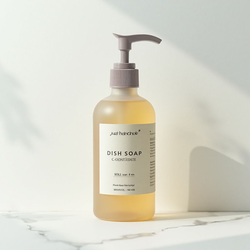 Plant-Based Dish Soap Concentrate