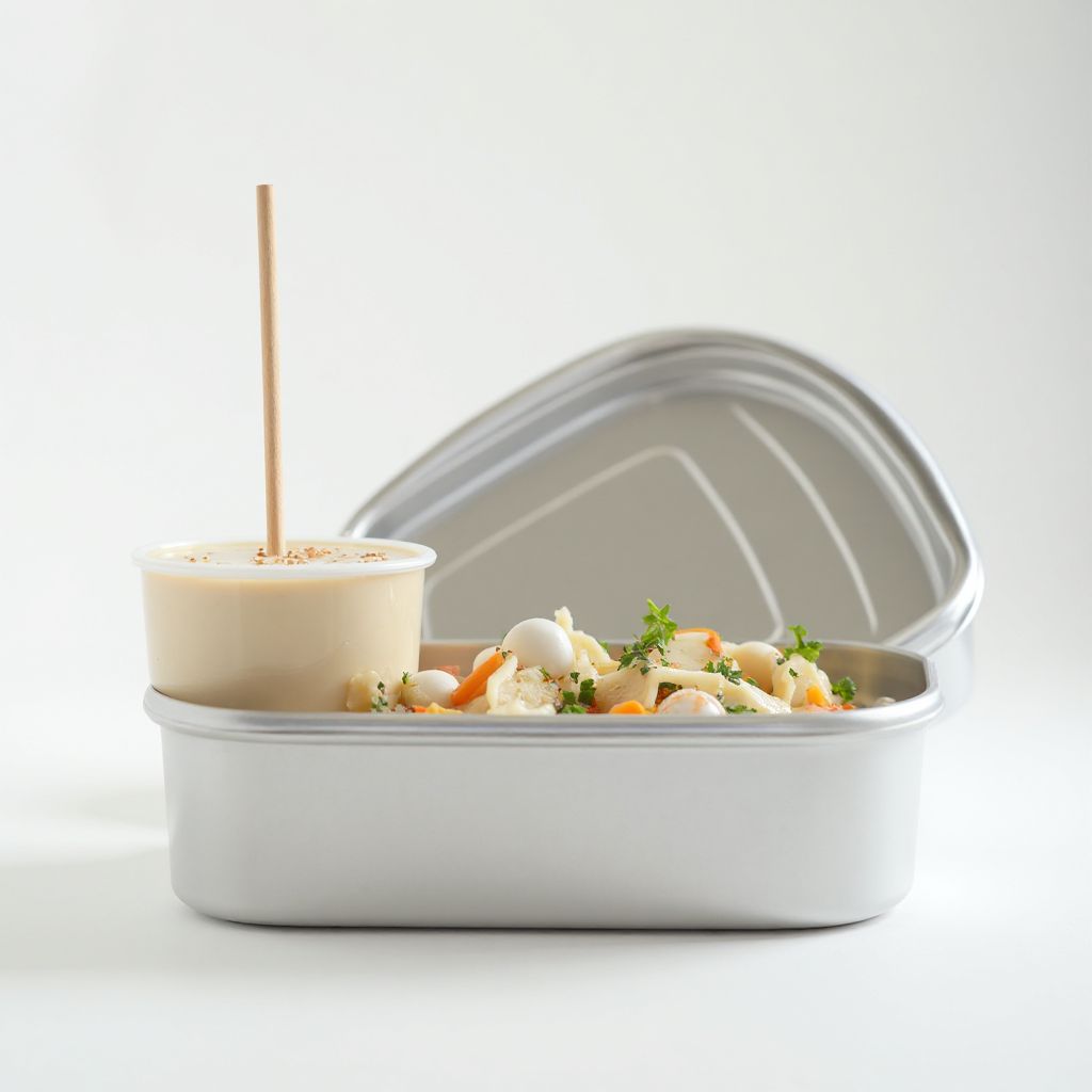 Recycled Aluminum Lunch Container Set